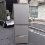 シャープ　350L冷蔵庫　SJ-W359K-N