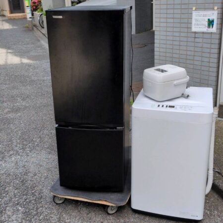 アマダナ　洗濯機　炊飯器　東芝　冷蔵庫