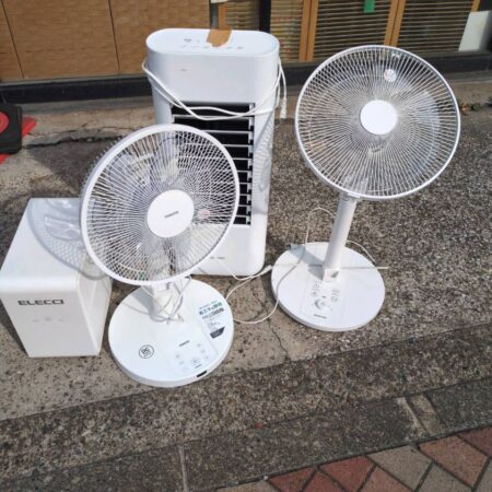 ヤマゼン　コイズミ　アイリス　DC扇風機、除湿器、冷風扇