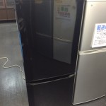 三菱　単身用２ドア冷蔵庫　146L　ブラック　MR-P15W