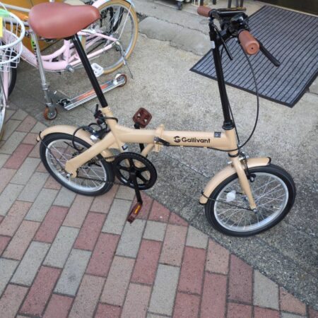 16インチ折り畳み自転車