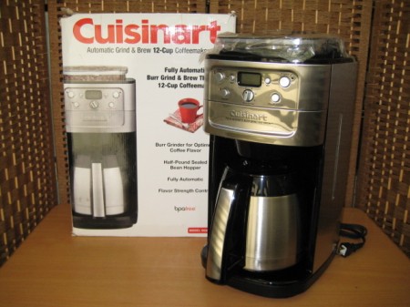 未使用 Cuisinart オートマチックコーヒーメーカー●DGB-900PCJ2