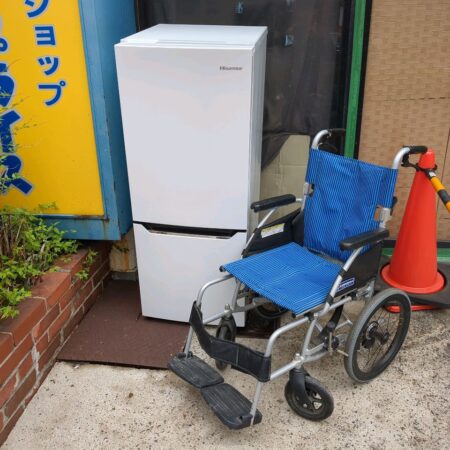 ハイセンス　冷蔵庫　カワムラ　車椅子