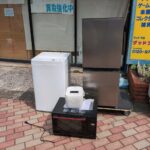 冷蔵庫、洗濯機、炊飯器、オーブンレンジ