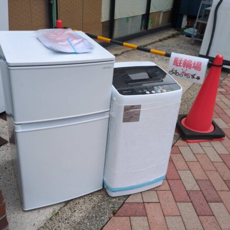 85L冷蔵庫　20㎏洗濯機
