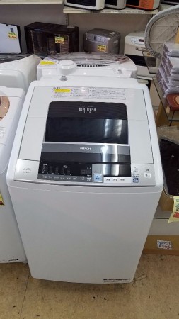 8.0K 洗濯乾燥機 日立 BW-D8TV 2014年製