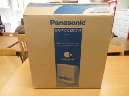 Panasonic パナソニック 加湿セラミックファンヒーター DS-FKX1202 未使用