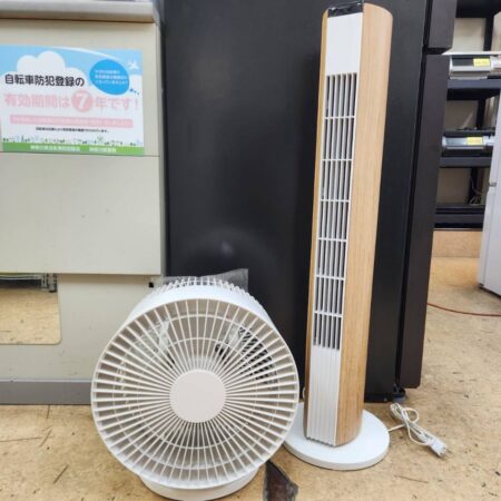 モダンデコ　タワーファン　無印良品　サーキュレーター