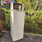 パナソニック　冷蔵庫　シャープ　オーブンレンジ