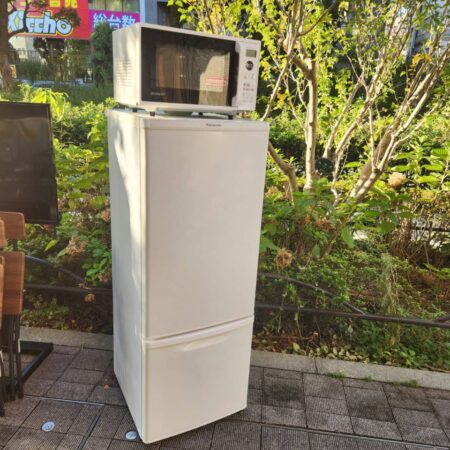 パナソニック　冷蔵庫　シャープ　オーブンレンジ