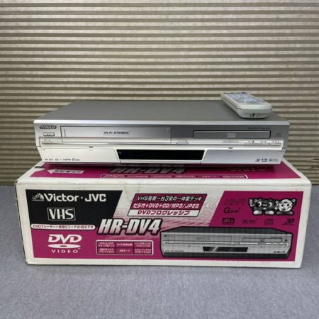 Victor DVDプレーヤー一体型ビデオデッキ HR-DV4