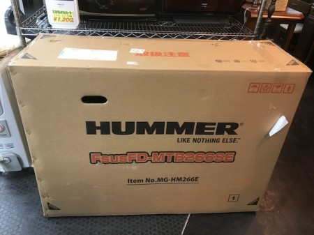 未使用・未組立 HUMMER マウンテンバイク MG-HM266E イエロー