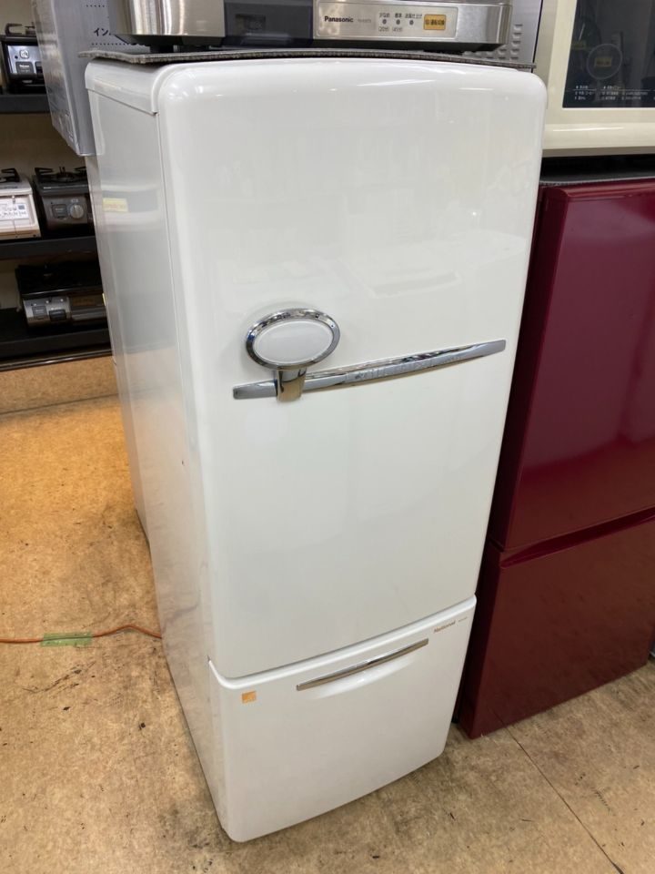 レトロなデザインの冷蔵庫！ナショナルWILL「NR-B162R」入荷しました 