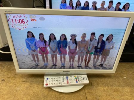 19インチ液晶テレビ シャープ「2T-C19AD」2019年製