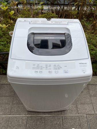 日立5.0K洗濯機「NW-50F」2020年製