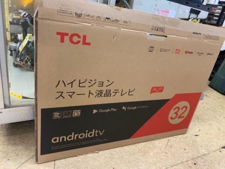 TCL未使用32インチ液晶テレビ「32S516E」2023年製