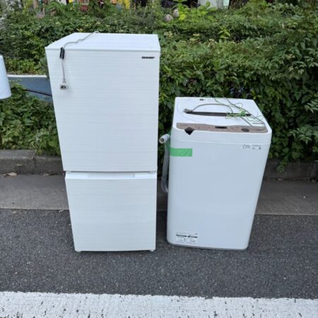 シャープ　冷蔵庫　洗濯機