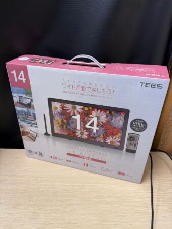 TEES NETWORK　14型ポータブルテレビ　PTV-140
