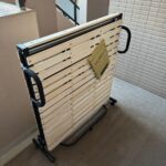 ニトリ　スノコ折り畳みベッド