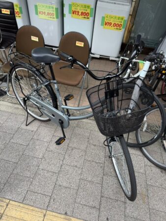 シティサイクル　自転車　ママチャリ
