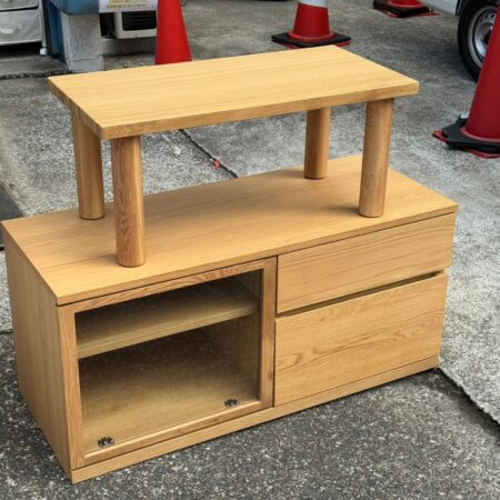 無印良品　木製AVラック　木製ロ―テーブル　MUJI