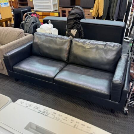 ノーブランド　合皮ソファ