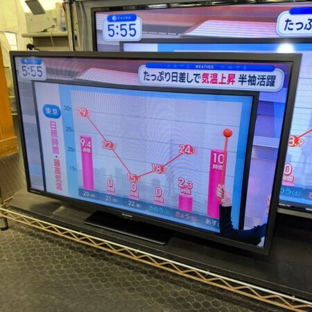 SHARP　32インチ液晶テレビ　2T-C32DE　2021年製