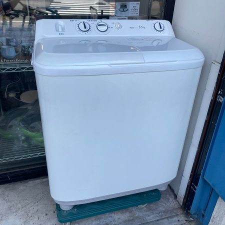 ハイアール　二槽式洗濯機　JW-W55E
