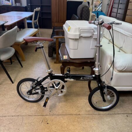 キャプテンスタッグ　折り畳み自転車　YG-1414