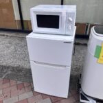 冷蔵庫　ヤマダ電機　YRZ-C09H1　子レンジ　ヤマゼン　BCR-170