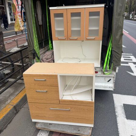 ニトリ　レンジボード　キッチンボード