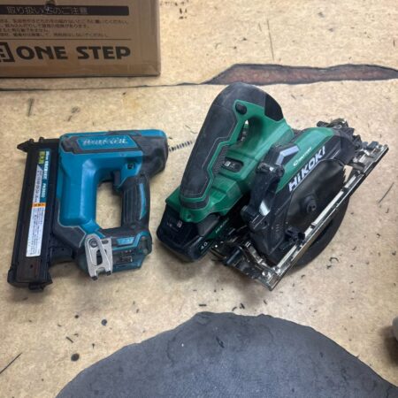 ハイコーキ　コードレス丸のこ　C1806DB　マキタ　充電式面木釘打　FN350D