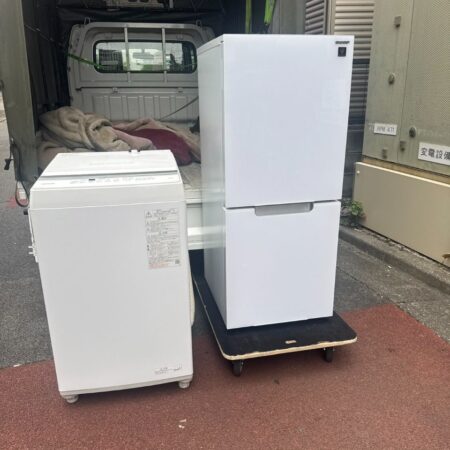 シャープ　冷蔵庫　東芝　洗濯機