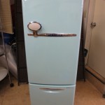 ナショナル 冷蔵庫 WILL FRIDGE mini NR-B16RA-AT ターコイズブルー